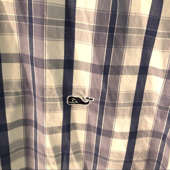 Vineyard Vines Button Down Slim-Fit Whale Shirt. Size Small. - Picture 6 of 7